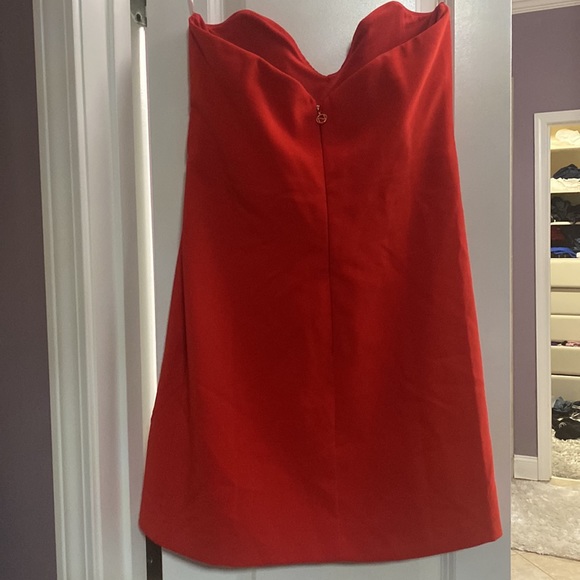 Nookie Bisous red micro party dress L - Picture 5 of 7